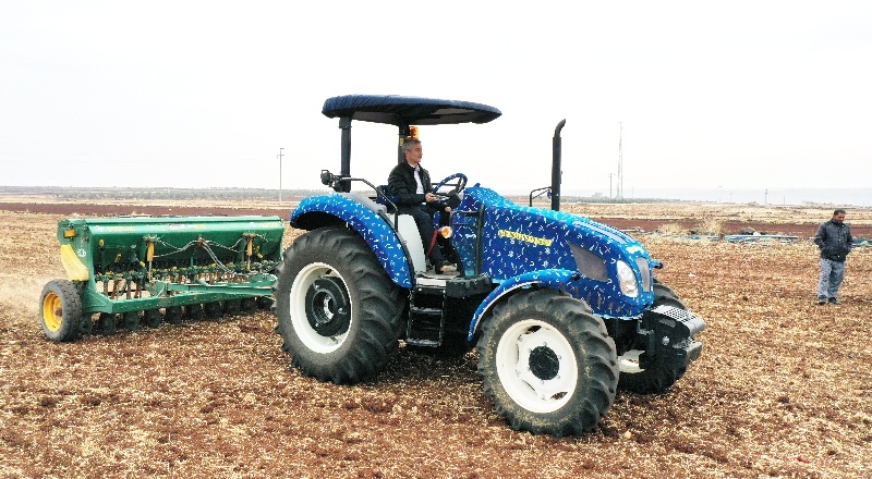 Çiftçiler büyük emek veriyor