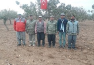 Çiftçiler, Mustafa Kemal Atatürk’ü unutmadı