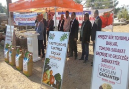 Çiftçilere 130 ton buğday tohumu dağıtıldı