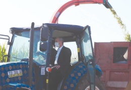 Çiftçilere 25 ton silajlık mısır tohumu dağıtıldı