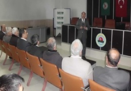 Çiftçilere tarım sigortası konusunda bilgi verildi