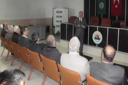 Çiftçilere tarım sigortası konusunda bilgi verildi