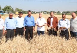 Çiftçimize arpa, buğday, mercimek, nohut ve gübre desteğinde bulunduk