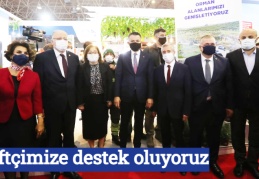 Çiftçimize destek oluyoruz