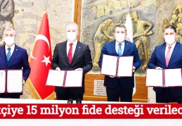 Çiftçiye 15 milyon fide desteği verilecek
