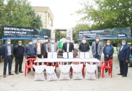 Çiftçiye, 400 bin ton civarında sertifikalı tohum dağıtıldı