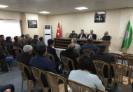 Çiftçiye kırmızı biber fidesi dağıtıldı