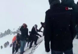 Çığ bölgesinde ikinci facia