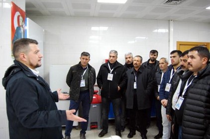 Çimko, seramik, duvar ve sıva ustalarını ağırladı