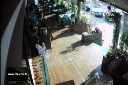 Cinayet anı saniye saniye görüntülendi