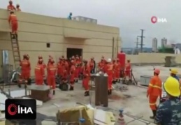 Çin'de bar çatısı çöktü: 3 ölü, 100 yaralı
