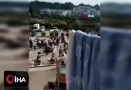 Çin'de hızla koşan at yayaları ezdi