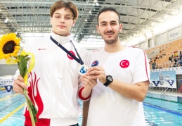 CMAS Avrupa Gençler Paletli Yüzme Şampiyonası’nda 2 gümüş madalya kazandı