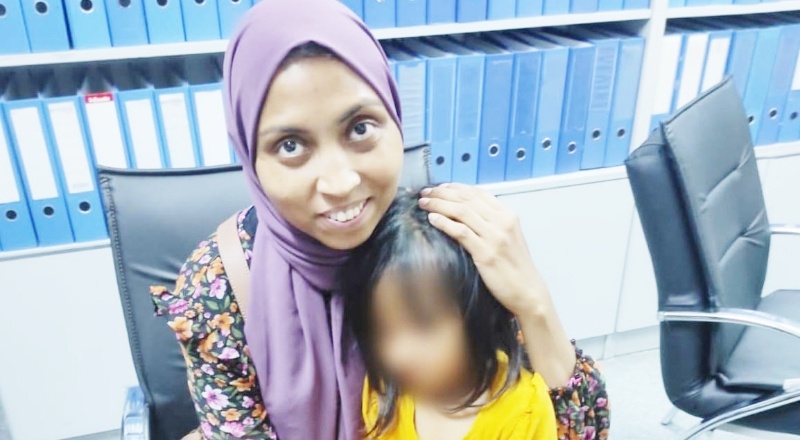 Çocuğu Hatay’a kaçırılan anne evladını teslim aldı