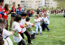 Çocuk Festivali, Masal Parkı’nda 40 oyun alanında devam ediyor