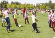 Çocuk Festivali'ne katılan öğrenciler doyasıya eğlendi