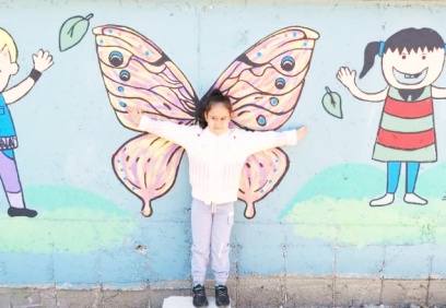 Çocuk hastanesinin duvarı boyandı