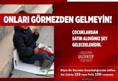 Çocuk işçiliğine karşı farkındalık oluşturulması amaçlanıyor