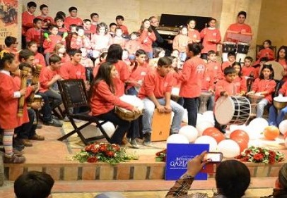 Çocuk Ritim Grubu konser verdi