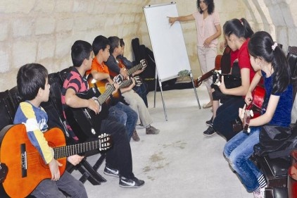 Çocuk Sanat Merkezi&#039;nde sanata ilk adımlarını atıyorlar