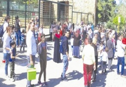 Çocuk ziyaretçiler, doyumsuz ve eşsiz bir bayram geçirecek