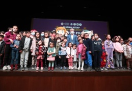 Çocuklar eğlenceye doydu