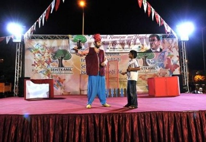 Çocuklar eğlendi 