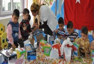 Çocuklar gül dikecek sebze yetiştirecek