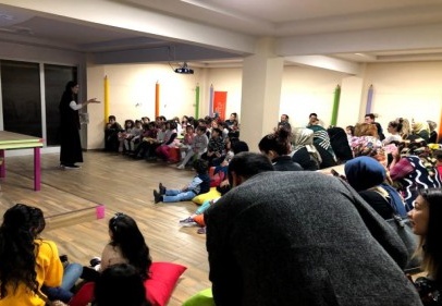 Çocuklar, hayal dünyalarındaki canlıları çizdi 