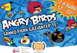 Çocuklar için Angry Birds şenliği