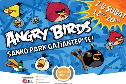 Çocuklar için Angry Birds şenliği