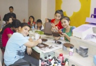 Çocuklar ve gençler, becerilerini keşfediyorlar