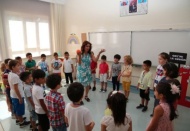 Çocuklara oryantasyon eğitimi verildi