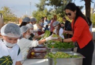 Çocuklara tarımın önemi anlatıldı