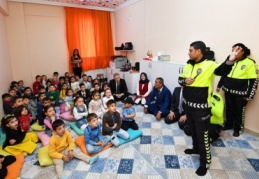 “Çocuklarımız uygulamalı derslerle trafik eğitimi alıyor”