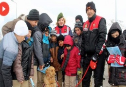 Çocukların Erciyes hayalini Erciyes Jandarma gerçekleştirdi