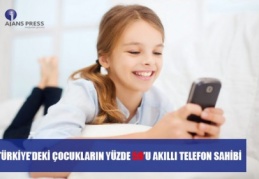 Çocukların yüzde 59’unun elinde akıllı telefon var