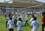 Çocuklarla spor şenlikleri düzenleniyor