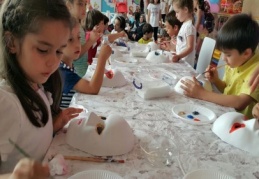 Çocuklarla rengârenk bir gün yaşandı