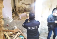 Çöken duvarın altında kalan işçi hayatını kaybetti