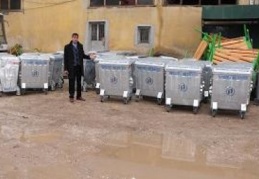 Çöp konteynerleri yenilendi 
