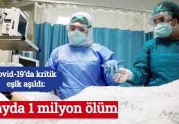 Covid-19'da kritik eşik aşıldı: 3 ayda 1 milyon ölüm
