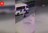 Çukur genç adamı böyle yuttu