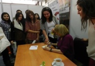 Çukurova 7. Kitap Fuarı’nı ziyaret ettiler Yazarlarla tanıştılar