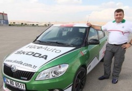 Çukurova, Skoda Fabia RS ile test sürüşü yaptı 