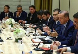 Cumhurbaşkanı Erdoğan, ABD’li yatırımcılarla buluştu