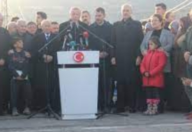 Cumhurbaşkanı Erdoğan: "Bin 797 konutun inşa süreci hemen yarın başlıyor”