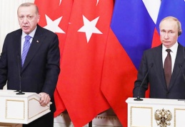 Cumhurbaşkanı Erdoğan ile Putin Dağlık Karabağ, Suriye ve Libya'yı görüştü