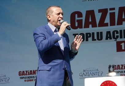 Cumhurbaşkanı Erdoğan perşembe günü Gaziantep’te 