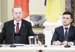 Cumhurbaşkanı Erdoğan, Ukrayna Devlet Başkanı Zelenskiy'le görüştü